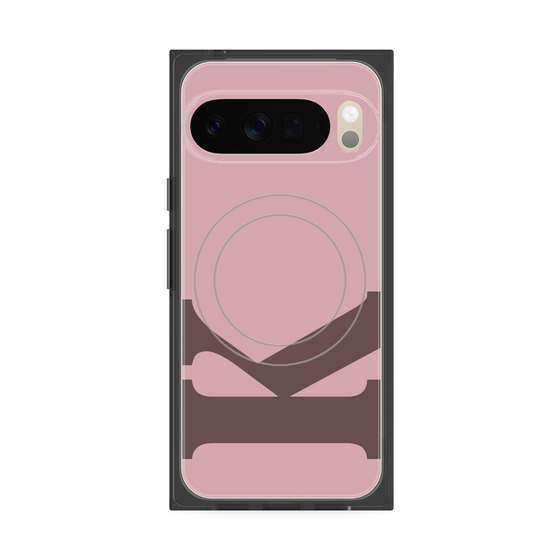 Premium Square Case with Pixelsnap［ Original - initial color - K dusty pink ］