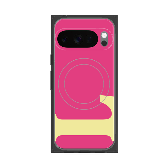 Premium Square Case with Pixelsnap［ Original - initial color - L pink ］
