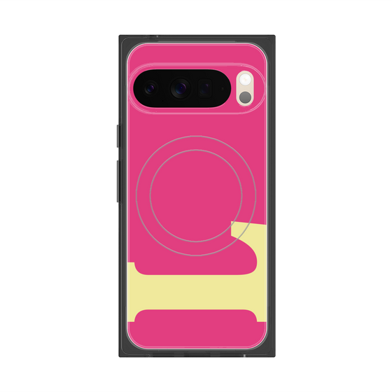 Premium Square Case with Pixelsnap［ Original - initial color - L pink ］