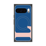 Premium Square Case with Pixelsnap［ Original - initial color - L navy ］