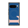 Premium Square Case with Pixelsnap［ Original - initial color - L navy ］
