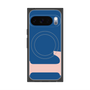 Premium Square Case with Pixelsnap［ Original - initial color - L navy ］