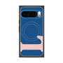 Premium Square Case with Pixelsnap［ Original - initial color - L navy ］