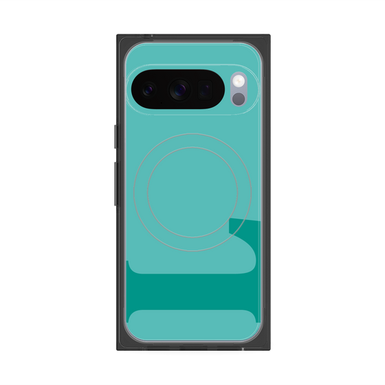 Premium Square Case with Pixelsnap［ Original - initial color - L light green ］