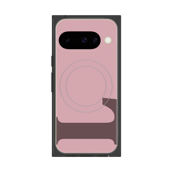 Premium Square Case with Pixelsnap［ Original - initial color - L dusty pink ］