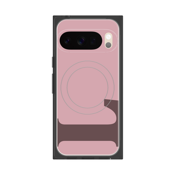 Premium Square Case with Pixelsnap［ Original - initial color - L dusty pink ］