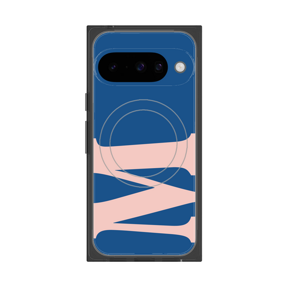 Premium Square Case with Pixelsnap［ Original - initial color - M navy ］