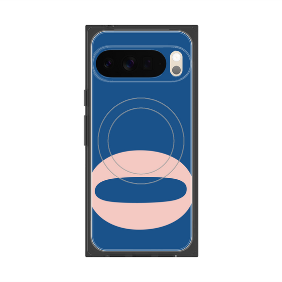 Premium Square Case with Pixelsnap［ Original - initial color - O navy ］