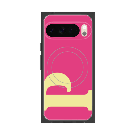 Premium Square Case with Pixelsnap［ Original - initial color - P pink ］