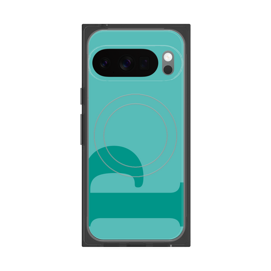 Premium Square Case with Pixelsnap［ Original - initial color - P light green ］