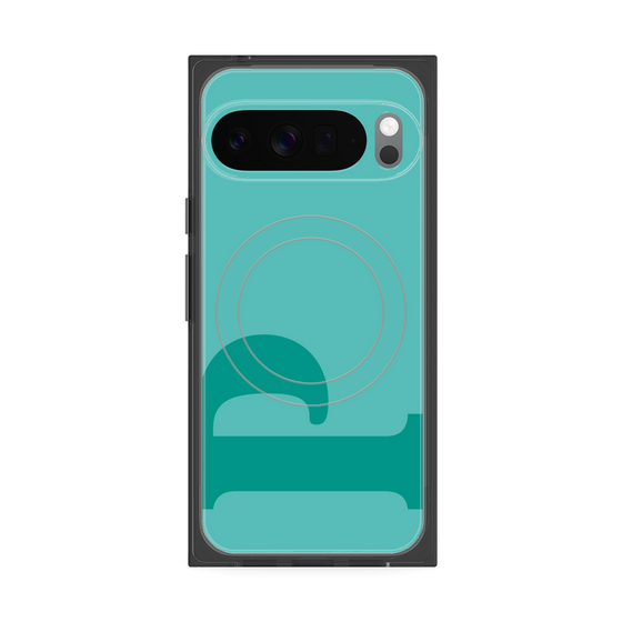 Premium Square Case with Pixelsnap［ Original - initial color - P light green ］