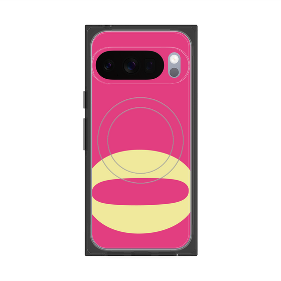 Premium Square Case with Pixelsnap［ Original - initial color - Q pink ］