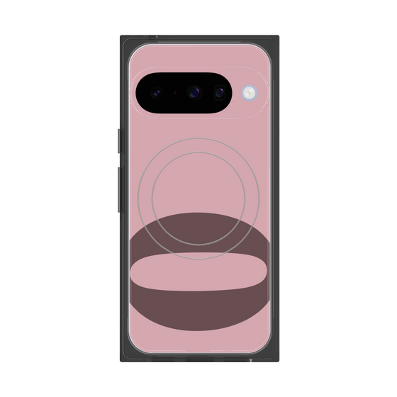 Premium Square Case with Pixelsnap［ Original - initial color - Q dusty pink ］