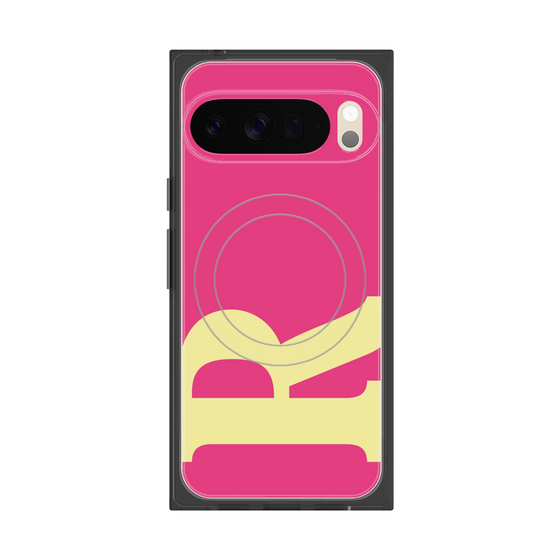 Premium Square Case with Pixelsnap［ Original - initial color - R pink ］
