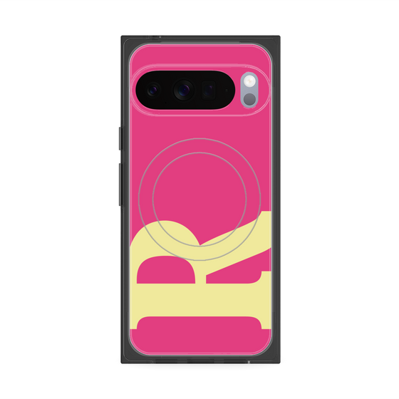 Premium Square Case with Pixelsnap［ Original - initial color - R pink ］