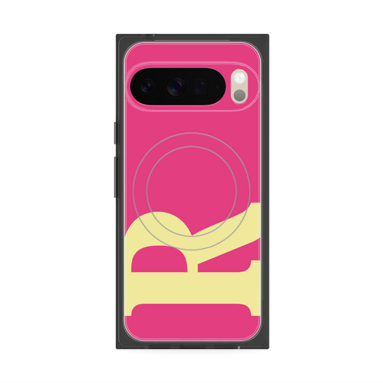Premium Square Case with Pixelsnap［ Original - initial color - R pink ］
