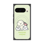 Premium Square Case with Pixelsnap［ Mossari Mosao - Everyone Together - Green ］