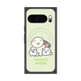 Premium Square Case with Pixelsnap［ Mossari Mosao - Everyone Together - Green ］