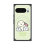 Premium Square Case with Pixelsnap［ Mossari Mosao - Everyone Together - Green ］