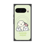 Premium Square Case with Pixelsnap［ Mossari Mosao - Everyone Together - Green ］