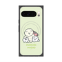 Premium Square Case with Pixelsnap［ Mossari Mosao - Everyone Together - Green ］