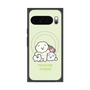 Premium Square Case with Pixelsnap［ Mossari Mosao - Everyone Together - Green ］
