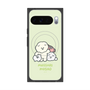 Premium Square Case with Pixelsnap［ Mossari Mosao - Everyone Together - Green ］