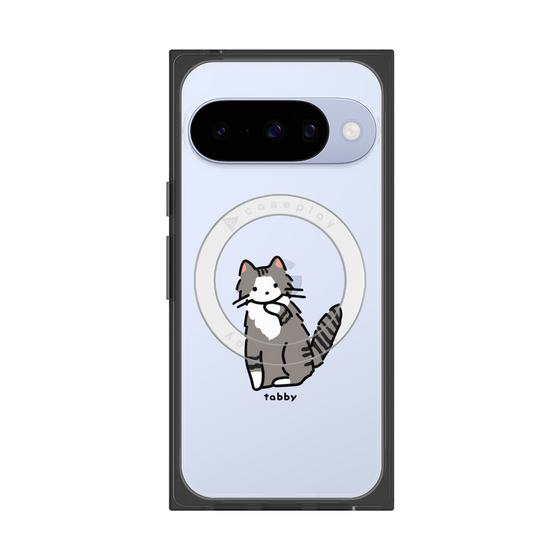 Premium Square Case with Pixelsnap［ Original - CASEPLAY Cat - tabby ］