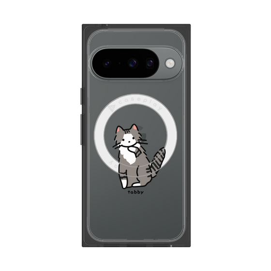 Premium Square Case with Pixelsnap［ Original - CASEPLAY Cat - tabby ］