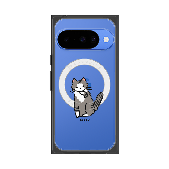 Premium Square Case with Pixelsnap［ Original - CASEPLAY Cat - tabby ］