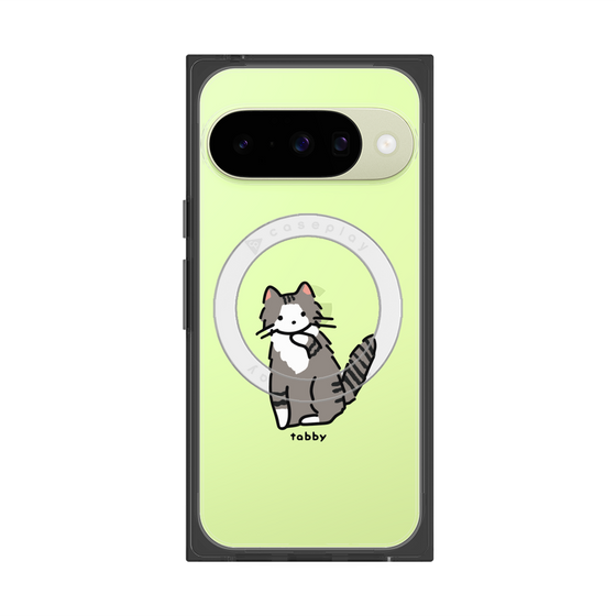 Premium Square Case with Pixelsnap［ Original - CASEPLAY Cat - tabby ］