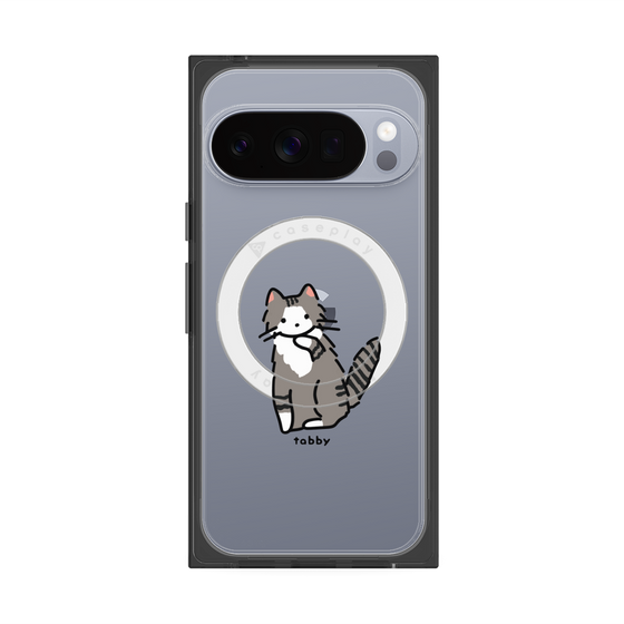 Premium Square Case with Pixelsnap［ Original - CASEPLAY Cat - tabby ］
