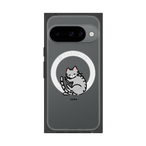 Premium Square Case with Pixelsnap［ Original - CASEPLAY Cat - Saba ］