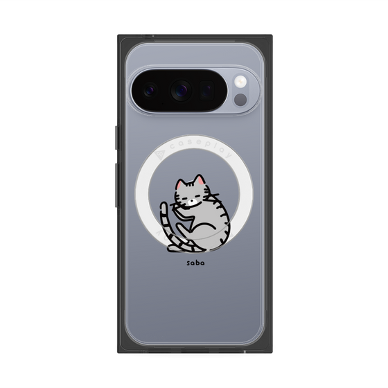 Premium Square Case with Pixelsnap［ Original - CASEPLAY Cat - Saba ］