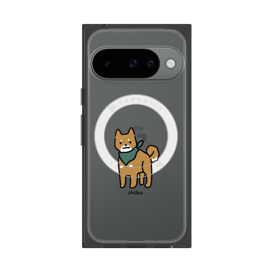 Premium Square Case with Pixelsnap［ Original - CASEPLAY Dog - shiba ］