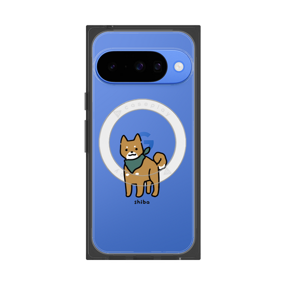 Premium Square Case with Pixelsnap［ Original - CASEPLAY Dog - shiba ］