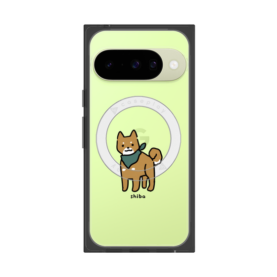 Premium Square Case with Pixelsnap［ Original - CASEPLAY Dog - shiba ］