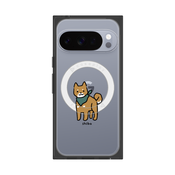 Premium Square Case with Pixelsnap［ Original - CASEPLAY Dog - shiba ］