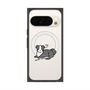 Premium Square Case with Pixelsnap［ Original - CASEPLAY Dog - border collie ］