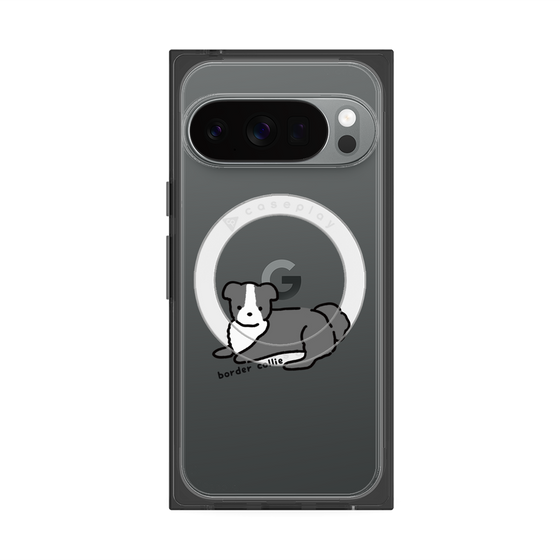 Premium Square Case with Pixelsnap［ Original - CASEPLAY Dog - border collie ］