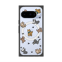Premium Square Case with Pixelsnap［ Original - CASEPLAY Dog All-over Pattern - color ］