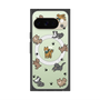 Premium Square Case with Pixelsnap［ Original - CASEPLAY Dog All-over Pattern - color ］