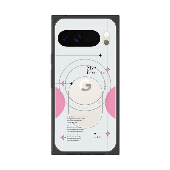 Premium Square Case with Pixelsnap［ Original - Instax Case - Pink ］