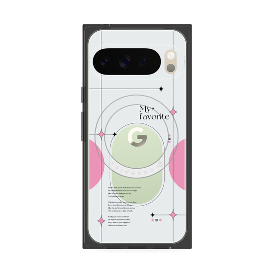 Premium Square Case with Pixelsnap［ Original - Instax Case - Pink ］