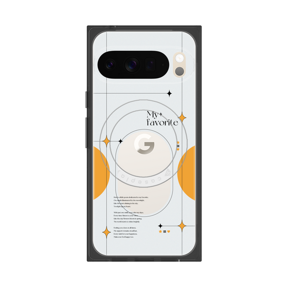 Premium Square Case with Pixelsnap［ Original - Instax Case - Orange ］