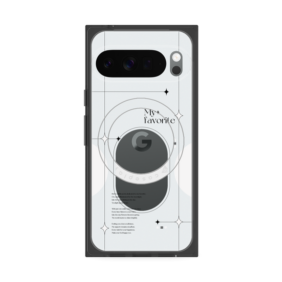 Premium Square Case with Pixelsnap［ Original - Instax Case - White ］