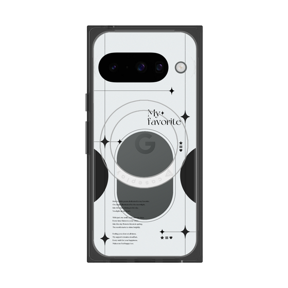 Premium Square Case with Pixelsnap［ Original - Instax Case - Black ］