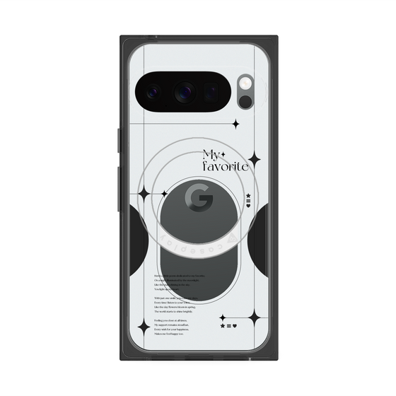 Premium Square Case with Pixelsnap［ Original - Instax Case - Black ］