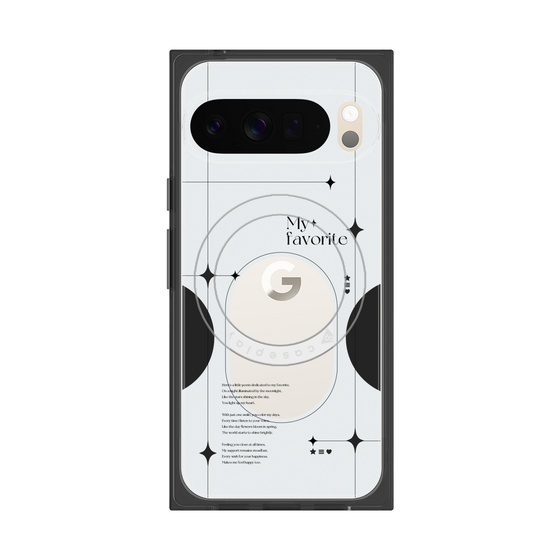 Premium Square Case with Pixelsnap［ Original - Instax Case - Black ］