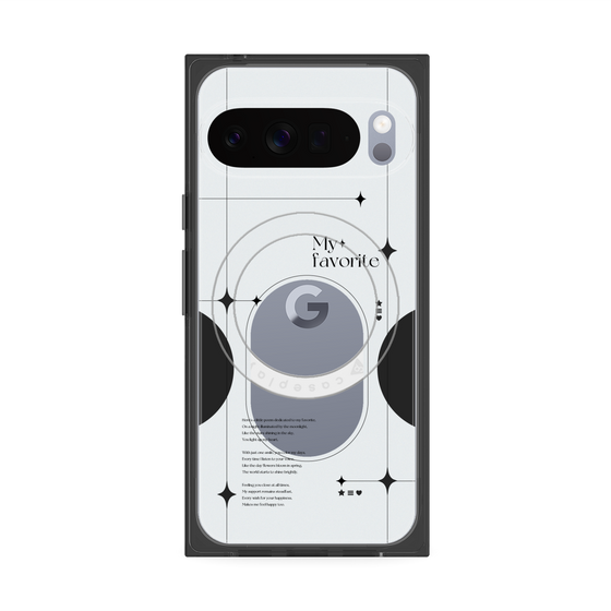 Premium Square Case with Pixelsnap［ Original - Instax Case - Black ］